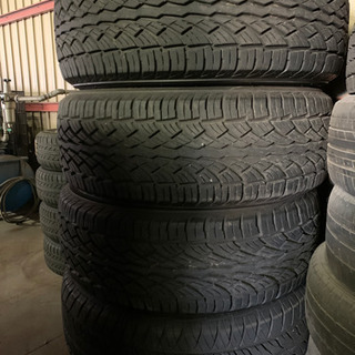 275/60R18 サマータイヤ4本　バリ溝　ランクル　シグナス等