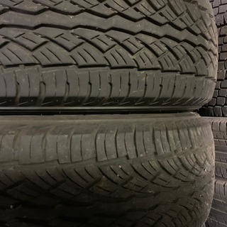 車のパーツ 275/60R18 サマータイヤ4本 バリ溝 ランクル シグナス等