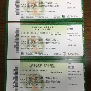 京都水族館チケット