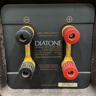 DIATONE/ダイヤトーン 大型スピーカー ペア DS-5000 キューブ型スタンド付き　/SL1