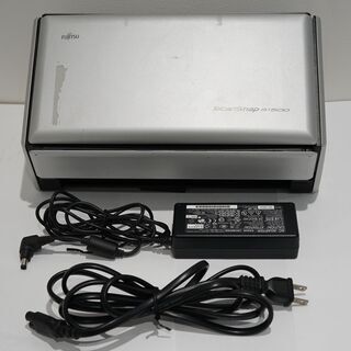 高性能ドキュメントスキャナ！FUJITSU/富士通　PFU ScanSnap FI-S1500 両面スキャナー A4/50枚給紙 ドキュメントスキャナ 書類・名刺のデータ化に(f09290134-5-103)