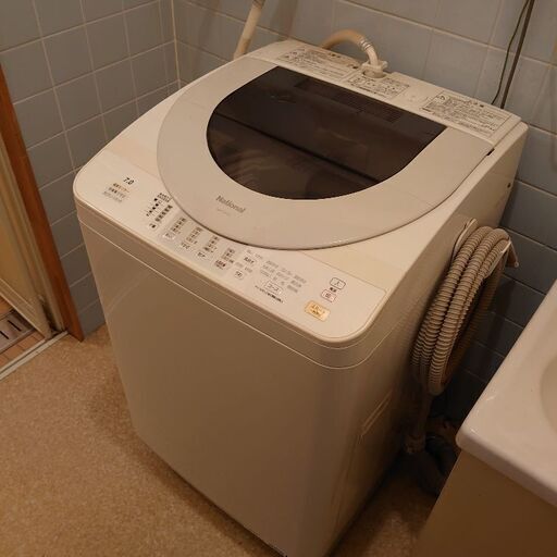 0円 大阪羽曳野に引き取り希望 05年製造national7 0k全自動洗濯機 こいぬのプルー 羽曳野の生活家電 洗濯機 の中古あげます 譲ります ジモティーで不用品の処分