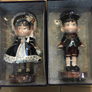 不二家 ペコちゃんポコちゃん ビスクドール 2010 60周年記念 YEAR'S