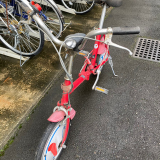 マーチャリ　折り畳み自転車　ジャンク