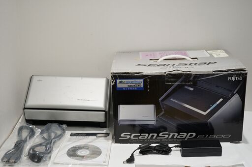 高性能ドキュメントスキャナ！FUJITSU/富士通　PFU ScanSnap FI-S1500 両面スキャナー A4/50枚給紙 ドキュメントスキャナ 書類・名刺のデータ化に(f09290134-2-103)