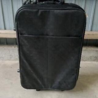 【中古】黒色小型スーツケース