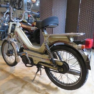 □TOMOS MOPED トモス モペット 50cc 2587km ベージュ 原付 原チャリ スクーター パーツ取り 部品取り車 ベース車 レストア バイク 札幌発 □TOMOS MOPED トモス モペット 50cc 2587km ベージュ 原付 原チャリ
