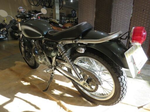 □SUZUKI ST250 NJ4CA スズキ 250cc 11007km グリーン 自賠R3.6 実動