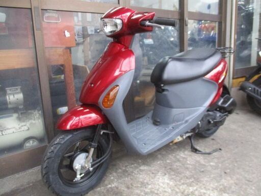 スズキ　レッツ-4　エンジン機関良好　セル1発始動！各所点検整備済み！レッド色 スズキ レッツ-4 エンジン機関良好 セル1発始動！各所点検整備済み