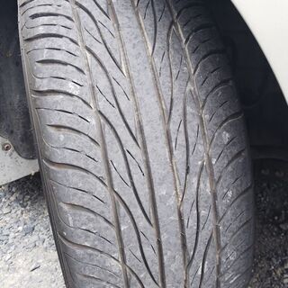 レイズ❗️17インチ、7j4本❗️タイヤバリ目❗️