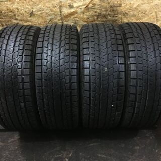 YOKOHAMA ice GUARD SVU G075 265/70R15 15インチ スタッドレス 4本 2017年製 バリ溝 パジェロ テラノ等 (VTE249) クレジットカード QR決済可能