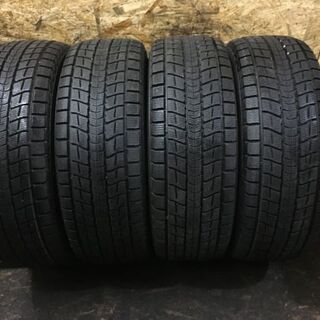 DUNLOP WINTER MAXX SJ8 265/70R16 16インチ スタッドレス 4本 2015年製 バリ溝 ランクル プラド等 (VTE250) クレジットカード QR決済可能