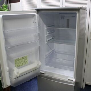 R2100) SHARP シャープ　2ドア冷凍冷蔵庫　167L　SJ-D17E-S 2019年製! 冷蔵庫 店頭取引大歓迎♪