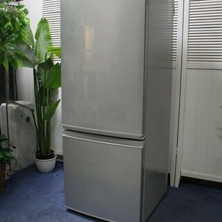 R2100) SHARP シャープ　2ドア冷凍冷蔵庫　167L　SJ-D17E-S 2019年製! 冷蔵庫 店頭取引大歓迎♪