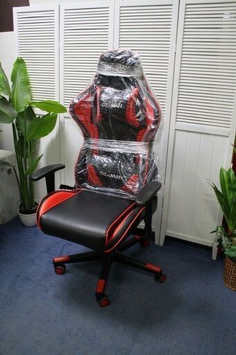 R2109) GTXMAN ゲーミングチェア X188-RED 椅子 店頭取引大歓迎♪
