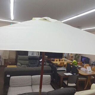 札幌 引き取り ガーデニング パラソル＆テーブルセット ガーデンテーブル