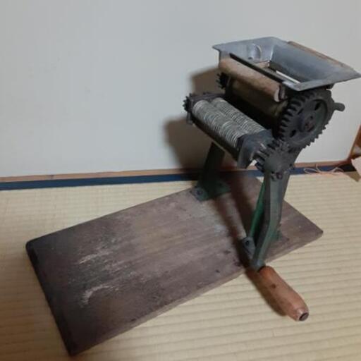 小野式製麺機押入れ保管