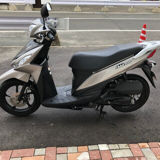 スズキ アドレス110 色シルバー 走行4700Km 修復歴なし ワン