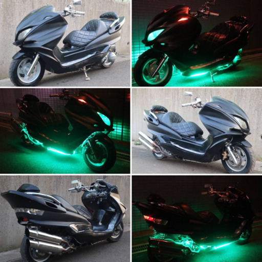格安！！【YAMAHA マジェスティ】マットカラー フルカス  スピーカーLED