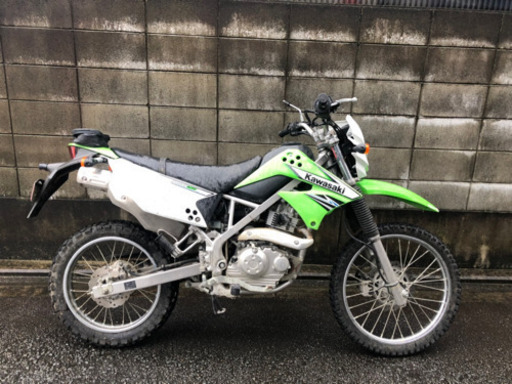 カワサキ KLX125 林道 オフロード 京都市内