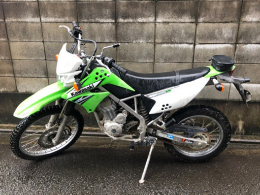 カワサキ KLX125 林道 オフロード 京都市内