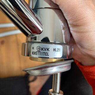 【ネット決済】クリナップ　KVKキッチン混合水栓　KM5111TCL