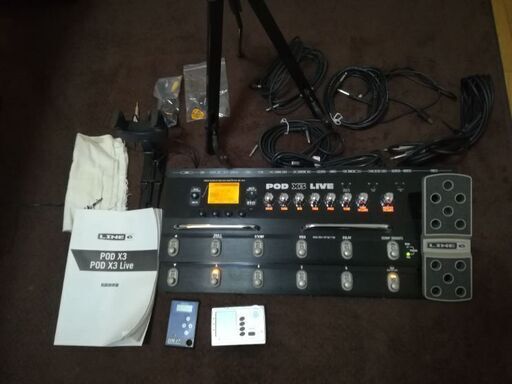 Line6 Pod X3 Live マルチエフェクター