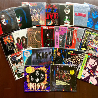 KISS LP　国内版と輸入盤の20作品セット