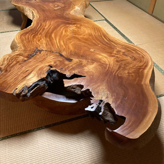 欅の一点ものテーブル