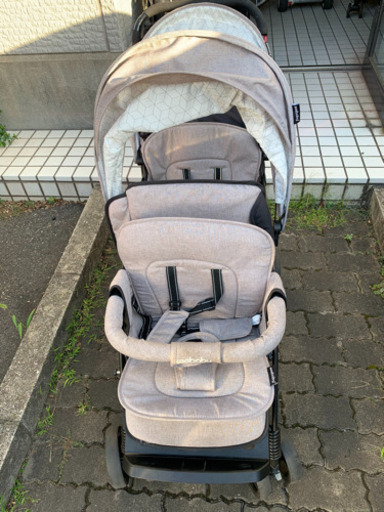 二人乗りベビーカー seebaby - 兵庫県の子供用品
