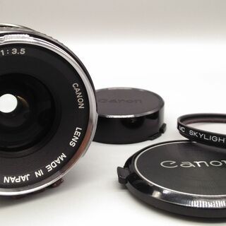 Canon FD 28mm F3.5 Wide Angle Lens for Canon FD Mountの画像