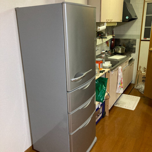 家庭用大型冷蔵庫：SANYO SR-361T（三洋電機　SANYO）