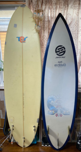 サーフボード 2本セット8000円（1本3000円〜4000円）