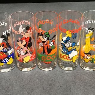 ディズニー グラスセット 5個組 壺をどっかやりたい人 武蔵小金井の食器 コップ グラス の中古あげます 譲ります ジモティーで不用品の処分