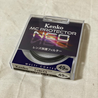 ‼️未使用‼️カメラ　Kenko 49mm レンズ保護フィルター　