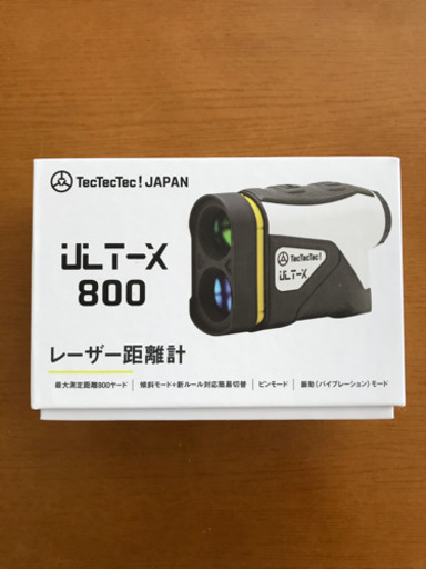 新品未使用‼️ULTX800 TecTecTec ゴルフレーザー距離計