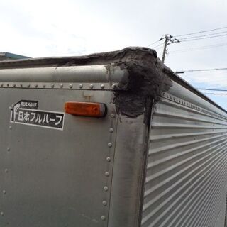 トラックコンテナ 箱 シャッター 2t 3200x1880x2240 アルミバン 冷凍 