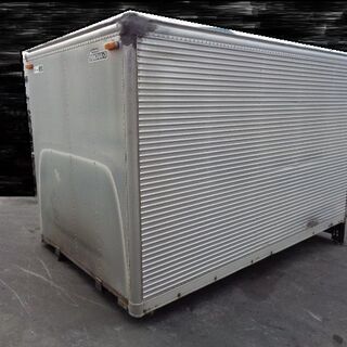 トラックコンテナ 箱 シャッター 2t 3200x1880x2240 アルミバン 冷凍 