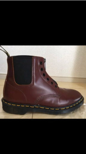 Dr.Martensドクターマーチン フロントジップ  サイドゴアブーツ(美品)