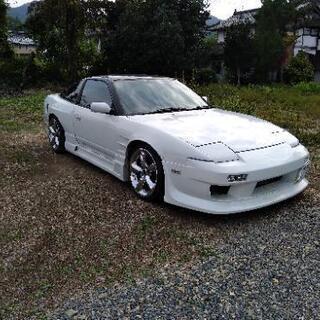 180sx　車検1年弱！即ドリ！EG載せ替え！ワイドボディ3ナン...