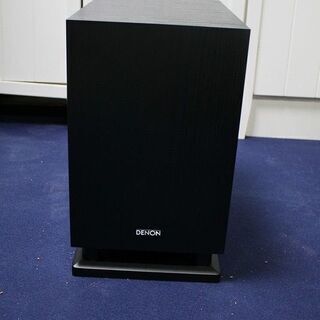 R2130) DENON サブウーファー アンプ内蔵 ブラック バスレフ型 DSW-37