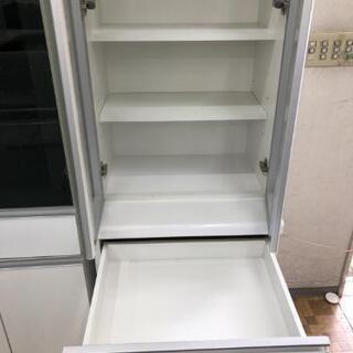 食器棚 キッチン収納 扉＆引出しスロークローズ付 ?自社配送時?代引き可?※