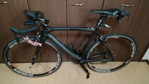 中古美品 PINARELLO RAZAH ピナレロ ラザ 2018年 アルテグラ6870 デュラ9000＆9100 ミックス WH-7900 C35