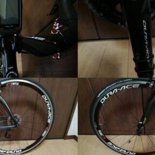 中古美品 PINARELLO RAZAH ピナレロ ラザ 2018年 アルテグラ6870 デュラ9000＆9100 ミックス WH-7900 C35