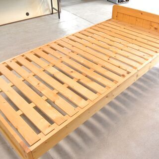 ＊シンプルな シングルベッド フレーム 木製 すのこ 