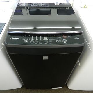 配送・設置無料】セット割引有り☆美品・2018年製☆ハイセンス [ 5.5kg