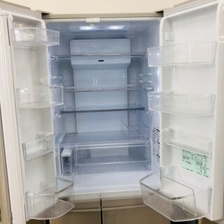 Panasonic ﾊﾟﾅｿﾆｯｸ 6ドア冷蔵庫 NR-F430V 2015年製 426L【トレファク上 