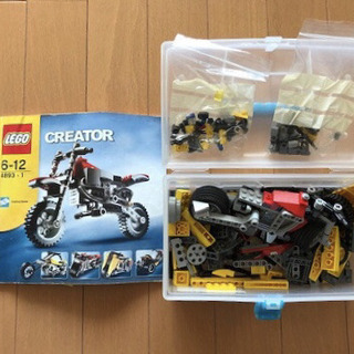 おもちゃ・玩具　LEGO　レゴブロック　バイク　オートバイ