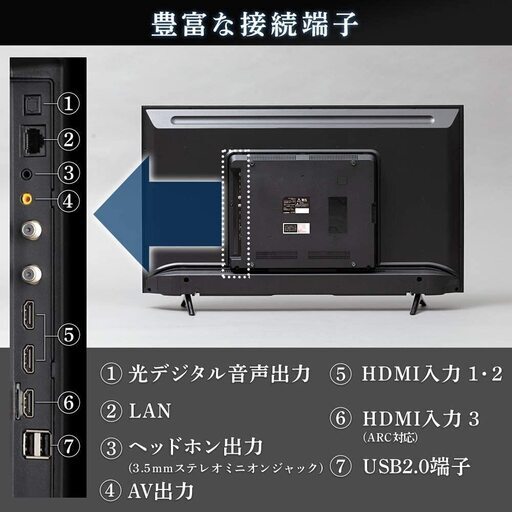 新品未開封】アイリスオーヤマ 43型 4K対応 43UB10P 裏番組録画【日本製】