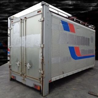 トラックコンテナ 箱 2ｔロング 4440x2180x2760 アルミバン 冷凍冷蔵